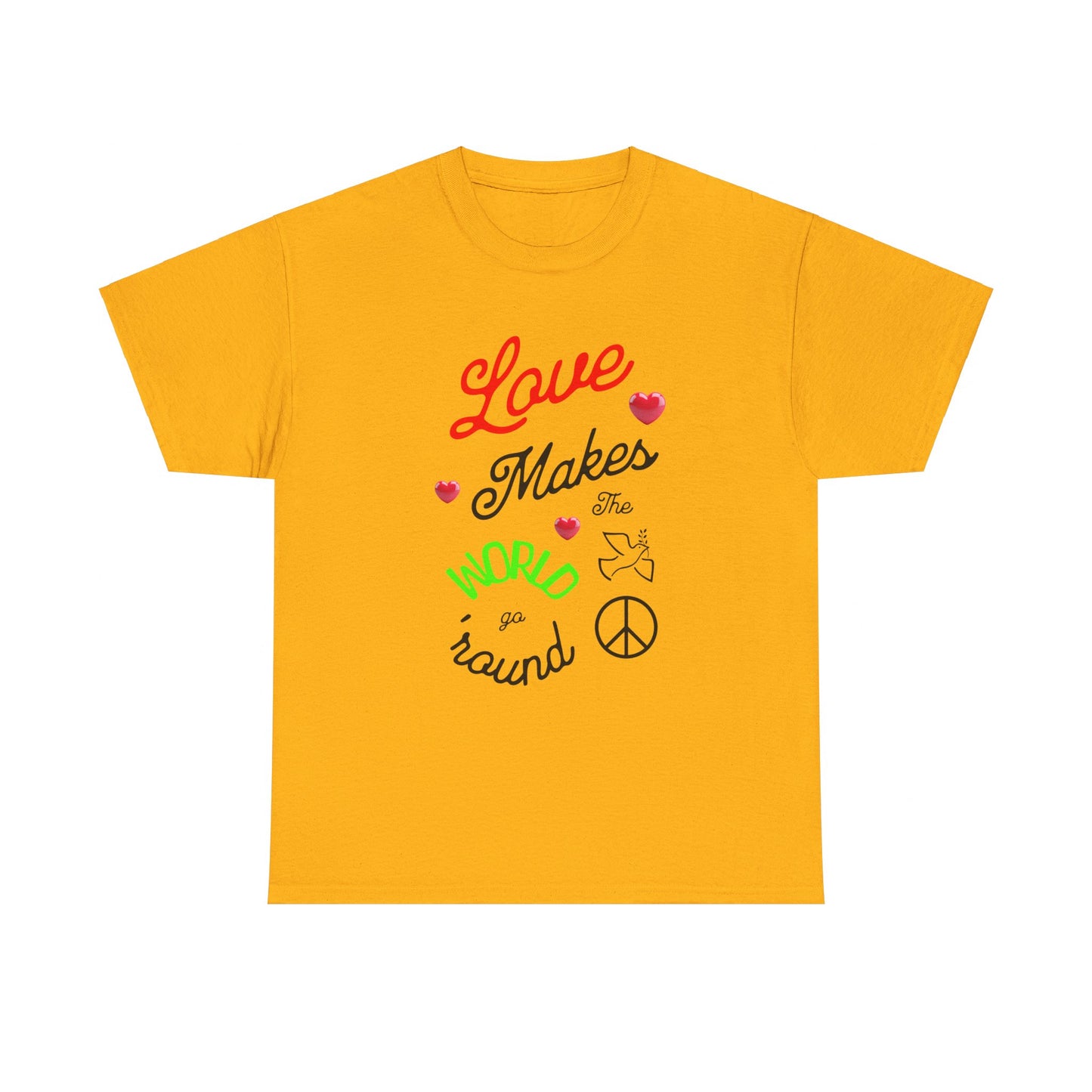 Love, Positive Message, Lady's - Cotton Tee
