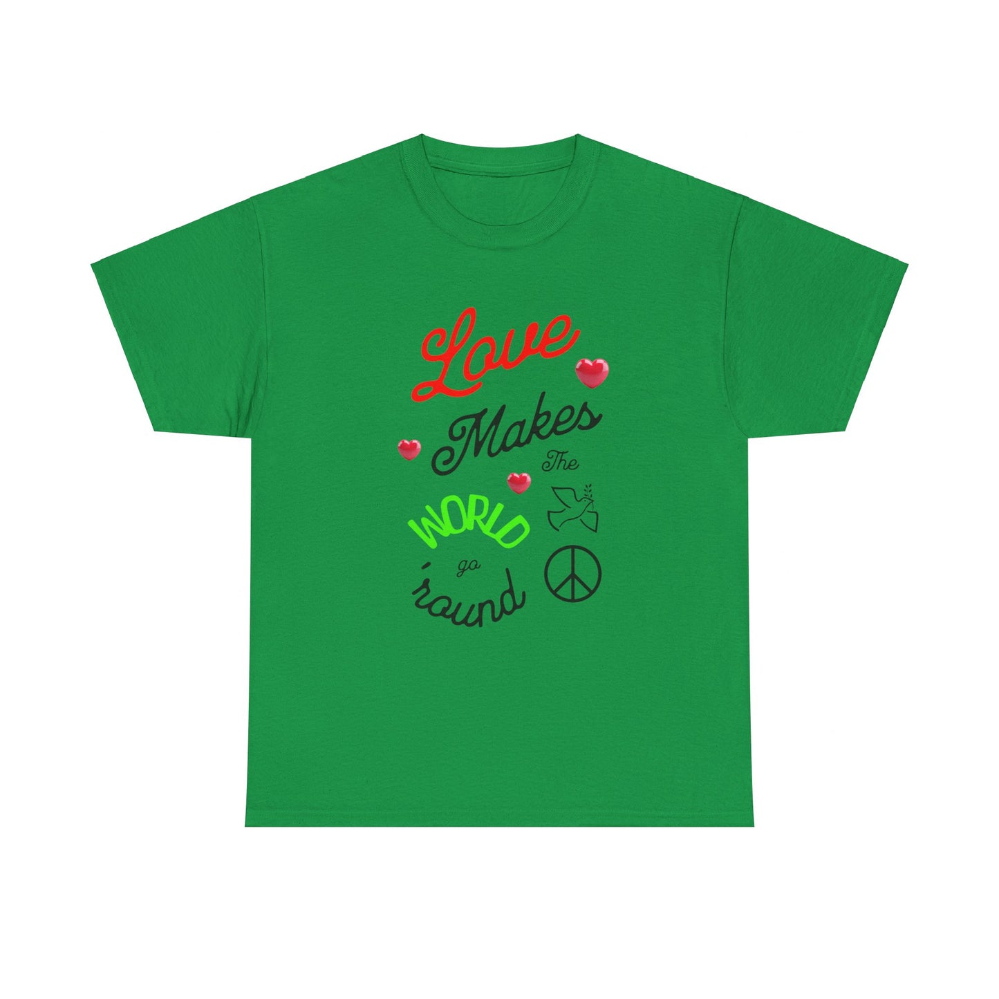 Love, Positive Message, Lady's - Cotton Tee