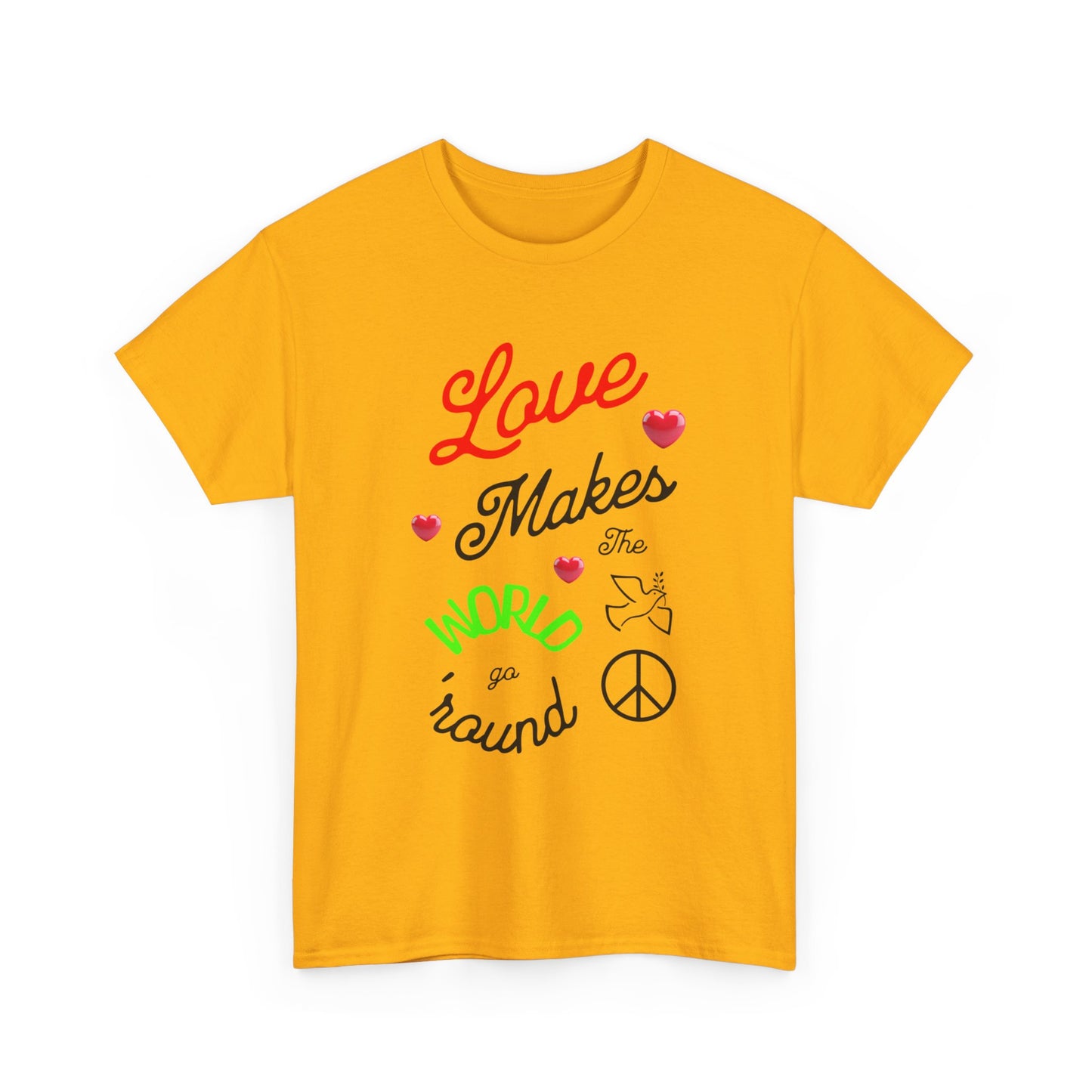 Love, Positive Message, Lady's - Cotton Tee