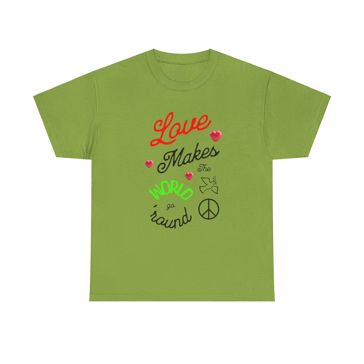 Love, Positive Message, Lady's - Cotton Tee