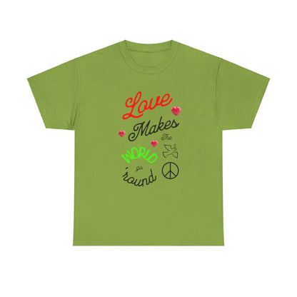 Love, Positive Message, Lady's - Cotton Tee