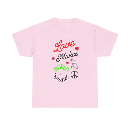 Love, Positive Message, Lady's - Cotton Tee