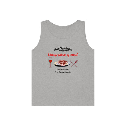 Chad, Cheap Piece of Meat, Heavy Cotton Tank Top
