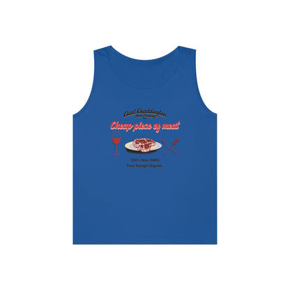 Chad, Cheap Piece of Meat, Heavy Cotton Tank Top