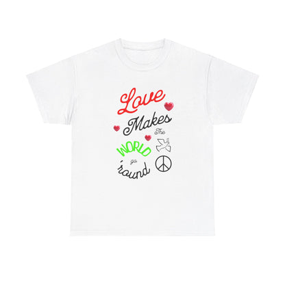 Love, Positive Message, Lady's - Cotton Tee
