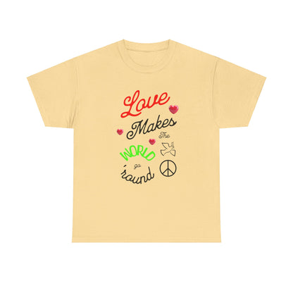 Love, Positive Message, Lady's - Cotton Tee